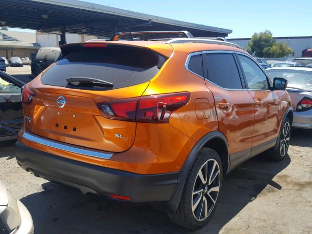 JN1BJ1CP2HW022954 - 2017 NISSAN ROGUE SPOR ORANGE photo 4