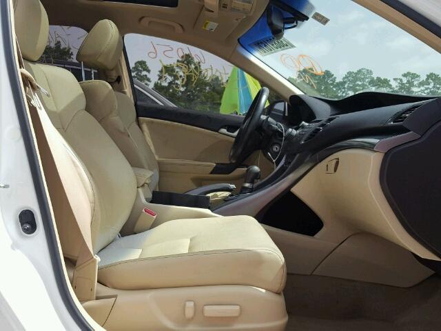 JH4CU2F60DC007199 - 2013 ACURA TSX TECH WHITE photo 5