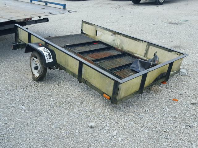 1W9TU08143L318689 - 2003 UTILITY TRAILER BLACK photo 1