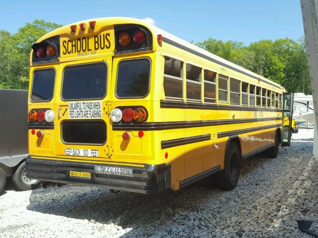 1BABJCKA16F234595 - 2006 BLUE BIRD SCHOOL BUS YELLOW photo 4