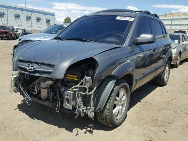 KM8JN12D17U587108 - 2007 HYUNDAI TUCSON SE CHARCOAL photo 2