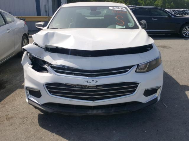 1G1ZB5ST9JF198803 - 2018 CHEVROLET MALIBU LS თეთრი ფოტო 9