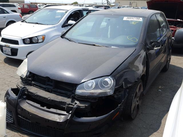 WVWHV71K77W064105 - 2007 VOLKSWAGEN NEW GTI BLACK photo 2