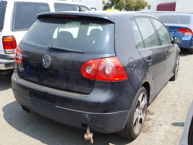 WVWHV71K77W064105 - 2007 VOLKSWAGEN NEW GTI BLACK photo 4