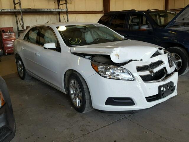 1G11C5SA1DF151990 - 2013 CHEVROLET MALIBU 1LT WHITE photo 1