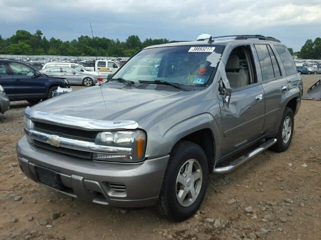 1GNDT13S962101974 - 2006 CHEVROLET TRAILBLAZE TAN photo 2