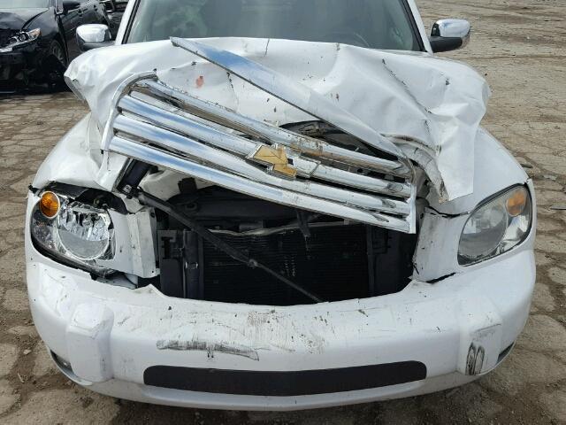 3GNCA53V59S579207 - 2009 CHEVROLET HHR LT WHITE photo 9