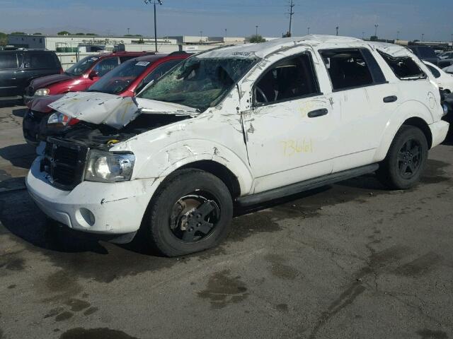 1D8HB38P09F712858 - 2009 DODGE DURANGO SE WHITE photo 2