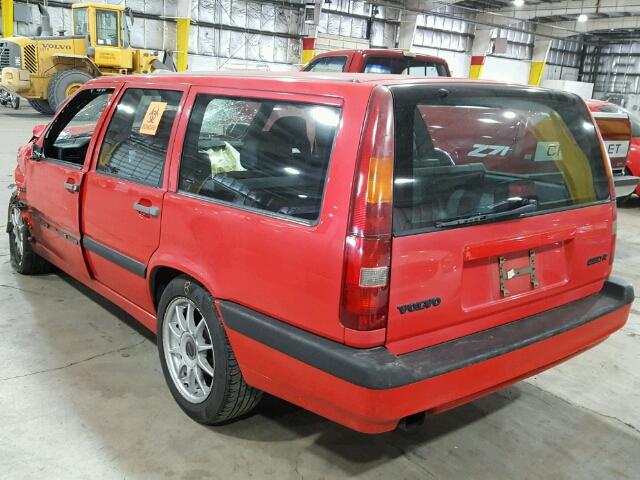 YV1LW5820T2212771 - 1996 VOLVO 850 R RED photo 3