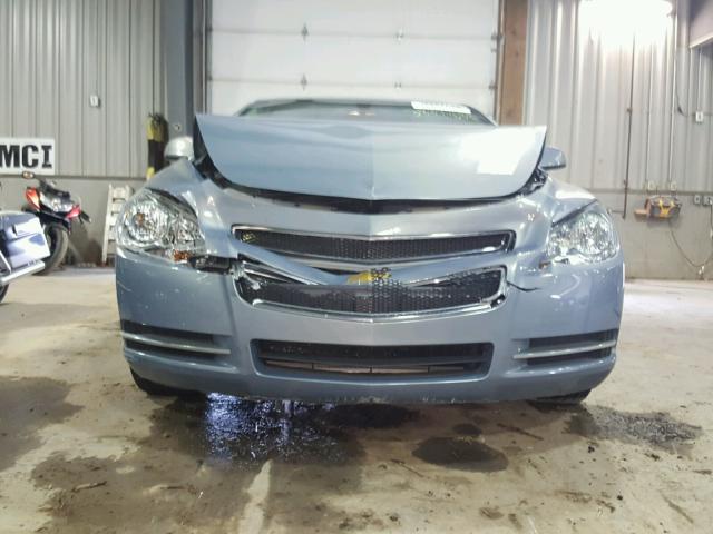 1G1ZH57B184228509 - 2008 CHEVROLET MALIBU 1LT ლურჯი ფოტო 9