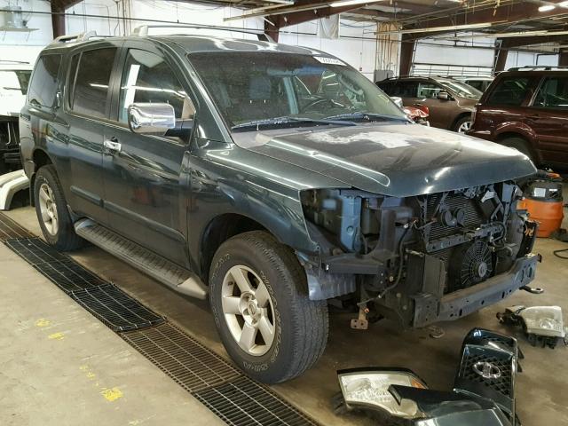 5N1AA08B84N738270 - 2004 NISSAN ARMADA SE GRAY photo 1