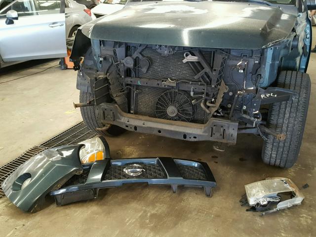 5N1AA08B84N738270 - 2004 NISSAN ARMADA SE GRAY photo 9