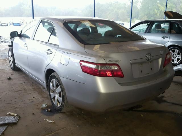 4T1BE46K07U624986 - 2007 TOYOTA CAMRY NEW SILVER photo 3