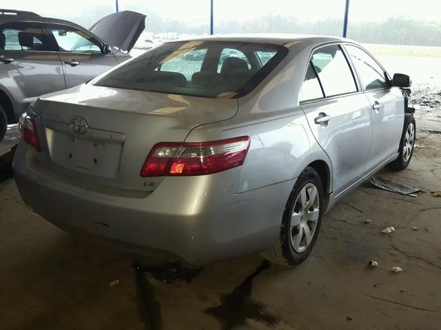 4T1BE46K07U624986 - 2007 TOYOTA CAMRY NEW SILVER photo 4