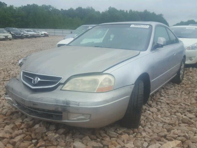 19UYA425X1A008412 - 2001 ACURA 3.2CL SILVER photo 2