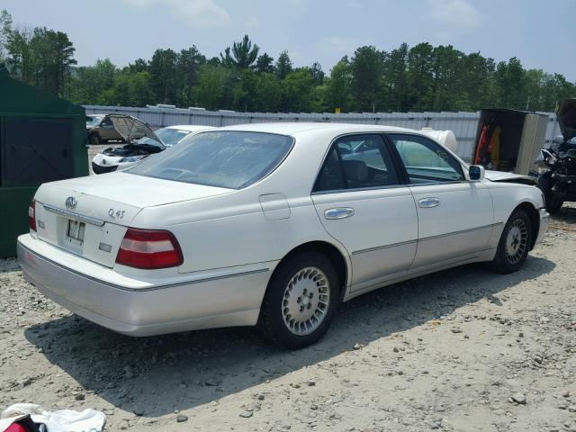 JNKBY31A2YM700132 - 2000 INFINITI Q45 BASE WHITE photo 4