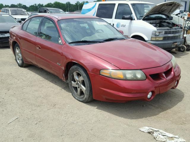 1G2HY54K34U197835 - 2004 PONTIAC BONNEVILLE RED photo 1