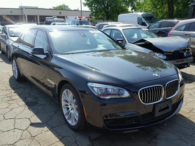 WBAYF8C5XDD141600 - 2013 BMW 750LI XDRI BLACK photo 1