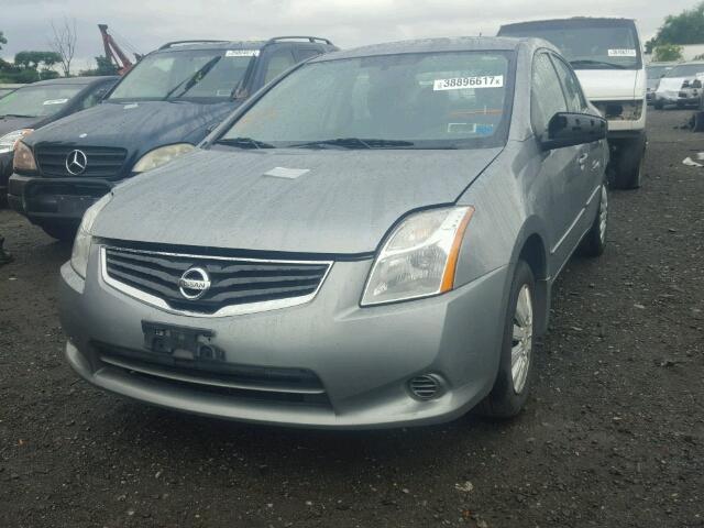 3N1AB6AP4BL618833 - 2011 NISSAN SENTRA 2.0 GRAY photo 2