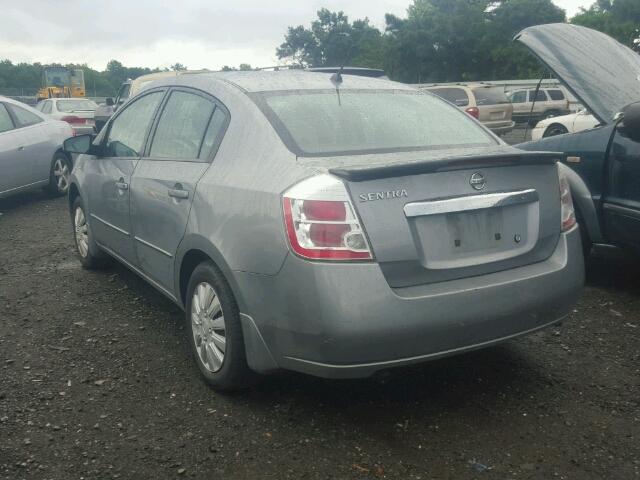 3N1AB6AP4BL618833 - 2011 NISSAN SENTRA 2.0 GRAY photo 3