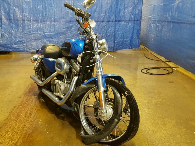 1HD4CJM194K403842 - 2004 HARLEY-DAVIDSON XL883 C BLUE photo 1