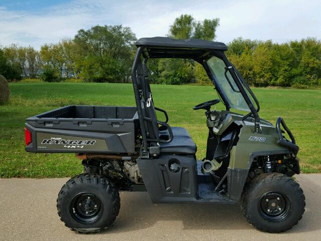 3NSRCA57XGE756073 - 2016 POLARIS RANGER 570 GREEN photo 1