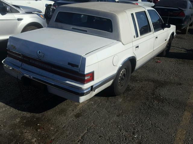 1C3XY56R2LD858243 - 1990 CHRYSLER IMPERIAL 白色 照片 4