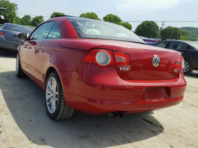 WVWFA71F28V027718 - 2008 VOLKSWAGEN EOS LUX 红色 照片 3