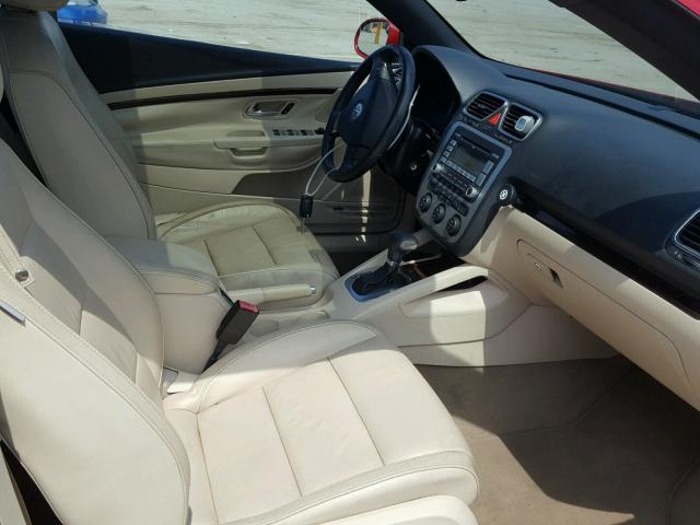 WVWFA71F28V027718 - 2008 VOLKSWAGEN EOS LUX 红色 照片 5