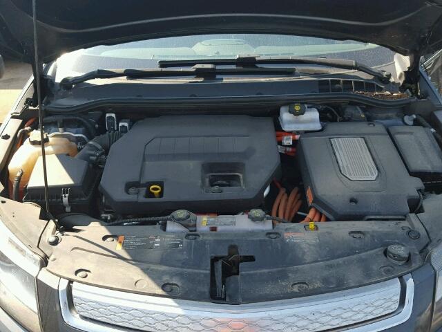 1G1RA6E49DU121717 - 2013 CHEVROLET VOLT GRAY photo 7