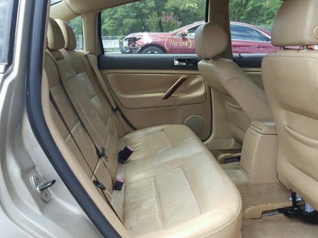 WVWRU63B45P019581 - 2005 VOLKSWAGEN PASSAT GLX GOLD photo 6
