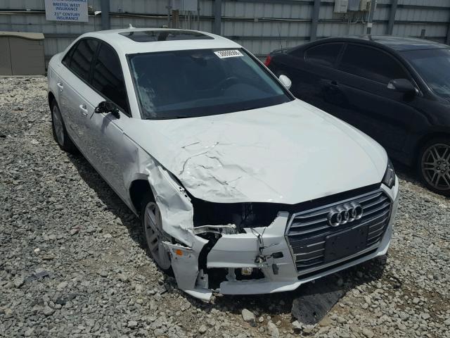 WAUGMAF40HN049214 - 2017 AUDI A4 ULTRA P WHITE photo 1