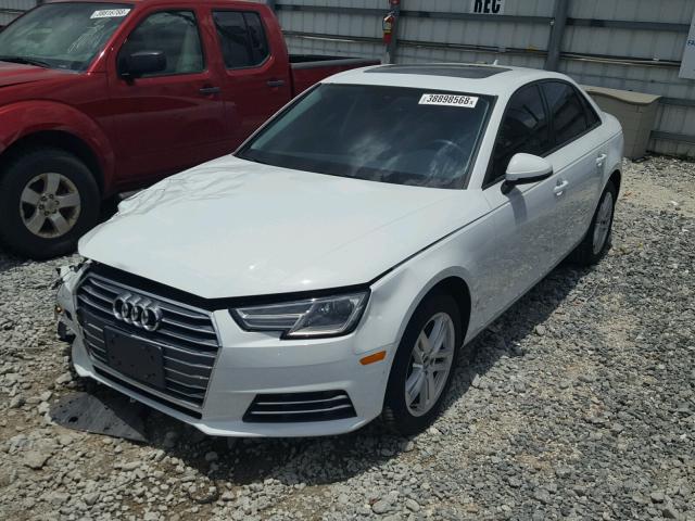 WAUGMAF40HN049214 - 2017 AUDI A4 ULTRA P WHITE photo 2