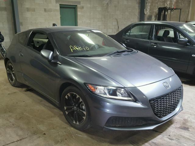 JHMZF1D42FS001283 - 2015 HONDA CR-Z SILVER photo 1