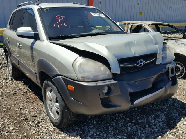 KM8JN12D67U477509 - 2007 HYUNDAI TUCSON SE BEIGE photo 1