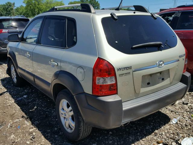 KM8JN12D67U477509 - 2007 HYUNDAI TUCSON SE BEIGE photo 3