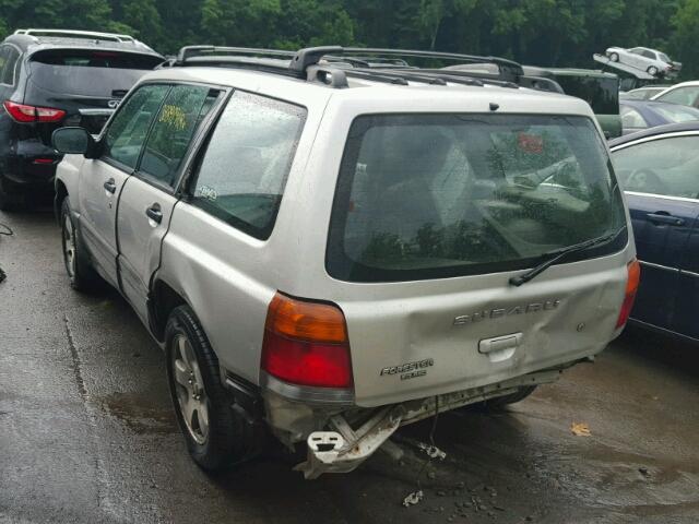 JF1SF6553XH710607 - 1999 SUBARU FORESTER S Gümüş foto 3