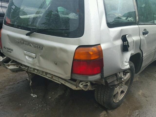 JF1SF6553XH710607 - 1999 SUBARU FORESTER S Gümüş foto 9