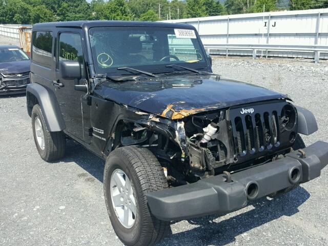 1C4AJWAG1FL626941 - 2015 JEEP WRANGLER S შავი ფოტო 1