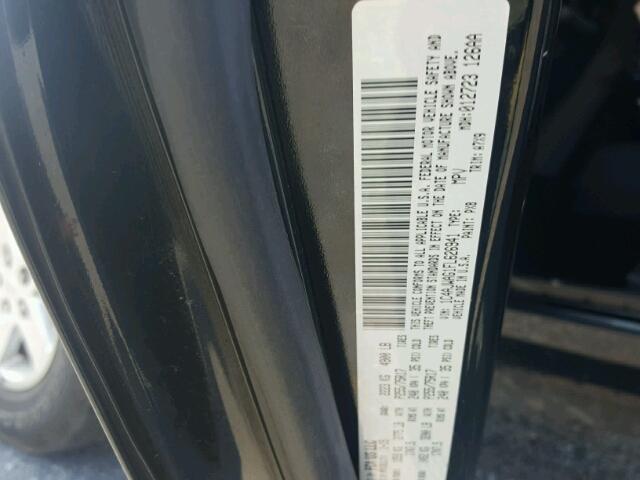 1C4AJWAG1FL626941 - 2015 JEEP WRANGLER S შავი ფოტო 10