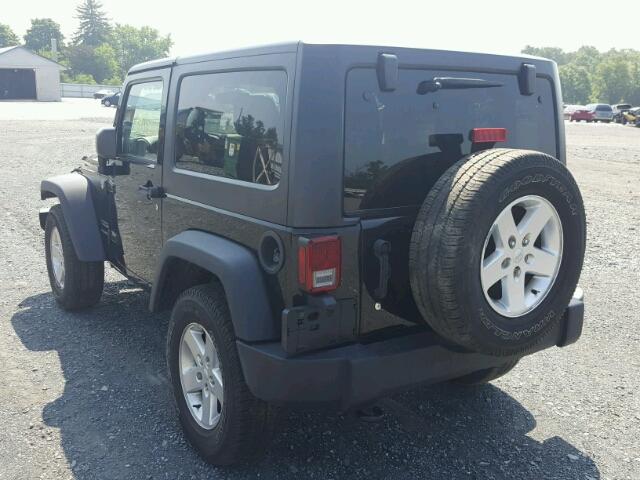 1C4AJWAG1FL626941 - 2015 JEEP WRANGLER S შავი ფოტო 3