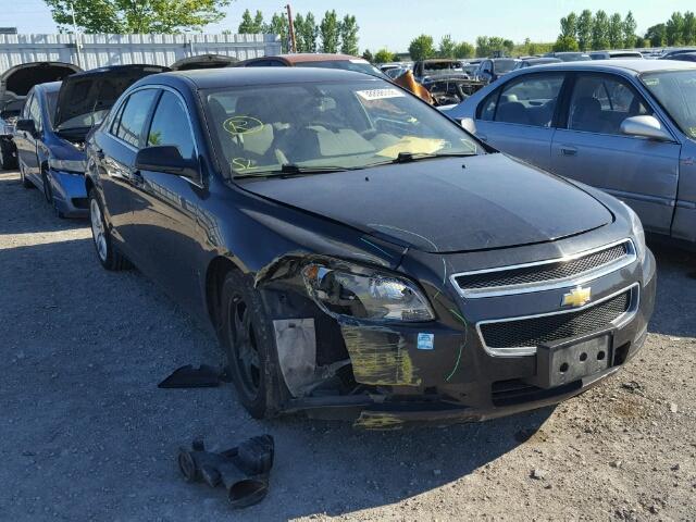 1G1ZB5EU1CF125335 - 2012 CHEVROLET MALIBU LS BLACK photo 1