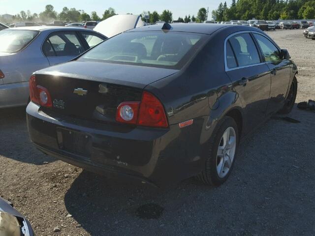 1G1ZB5EU1CF125335 - 2012 CHEVROLET MALIBU LS BLACK photo 4