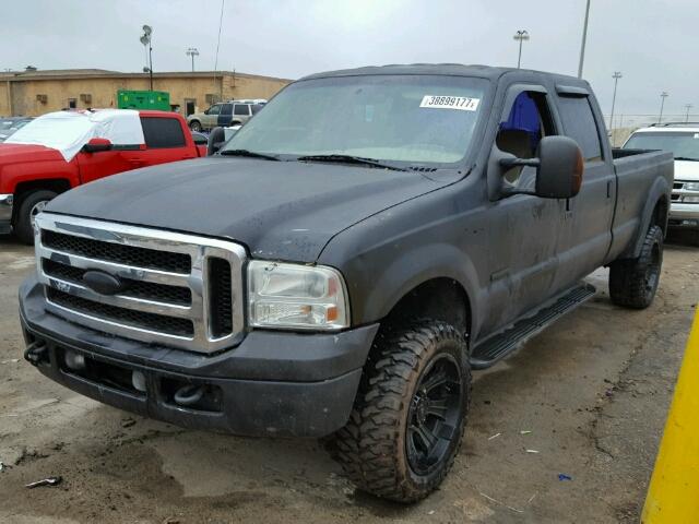 1FTWW31P75EC32014 - 2005 FORD F350 SRW S GRAY photo 2