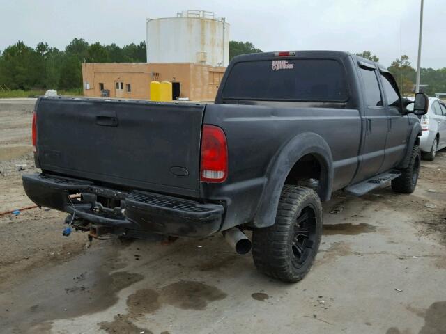 1FTWW31P75EC32014 - 2005 FORD F350 SRW S GRAY photo 4