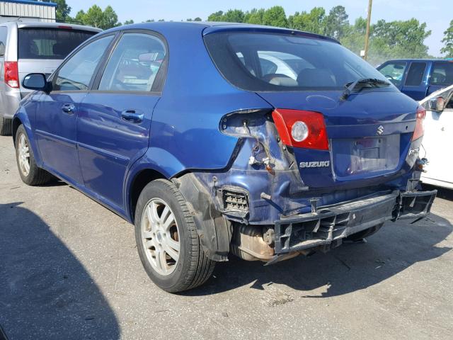 KL5JD66Z17K643284 - 2007 SUZUKI RENO BASE BLUE photo 3