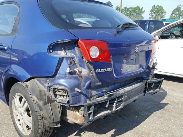 KL5JD66Z17K643284 - 2007 SUZUKI RENO BASE BLUE photo 9