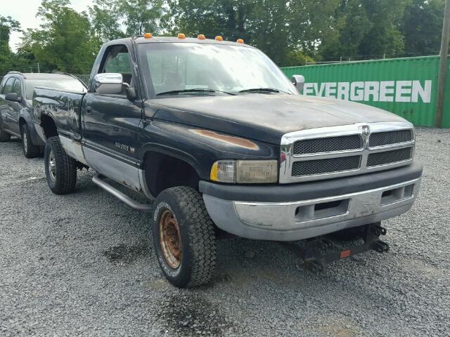 1B7KF26Z3TS575436 - 1996 DODGE RAM 2500 BLACK photo 1