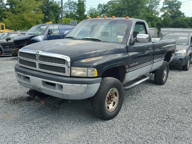 1B7KF26Z3TS575436 - 1996 DODGE RAM 2500 BLACK photo 2