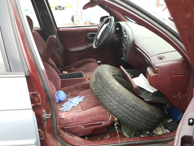 2G1WL52M3V1130129 - 1997 CHEVROLET LUMINA BAS მუქწითელი ფოტო 5